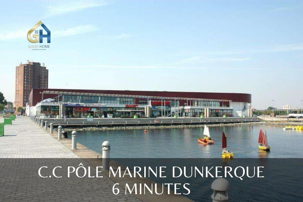 *Villa Marine*La Vigie - Duplex Coudekerque-Branche Luaran gambar