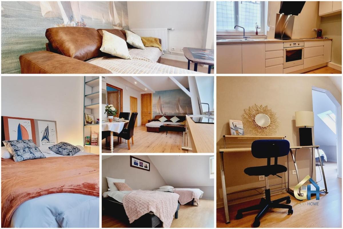 *Villa Marine*La Vigie - Duplex Coudekerque-Branche Luaran gambar